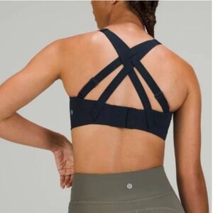 Lululemon Energy Bra High Support True Navy size 34DDD